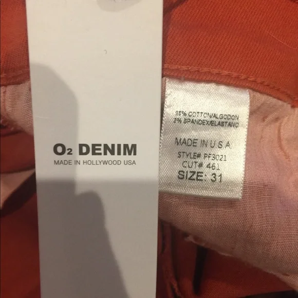 50% Off BNWT 2pairs O2 Denim See Closet - Picture 13 of 15